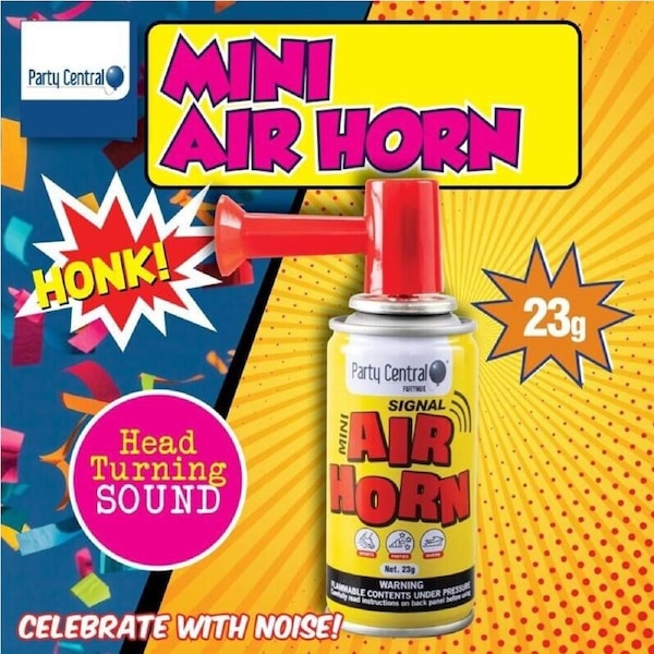 2PK Air Horn Mini Size Sporting Events Special Occasions Parties -23g