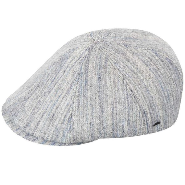 Bailey Mens Penson Ivy and Flat Cap For Autumn and Winter Season - Grey Plaid L