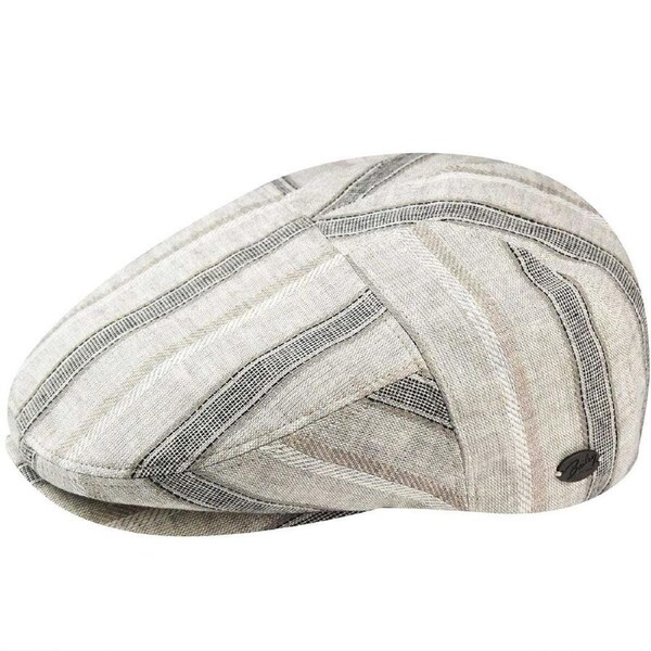 Bailey Mens Strader Ivy Flat Cap Good for Autumn/Winter Season - Beige L
