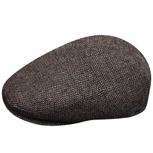 Bailey Mens Holford Ivy Flat Cap Fit for Autumn/Winter Season - Black Multi L