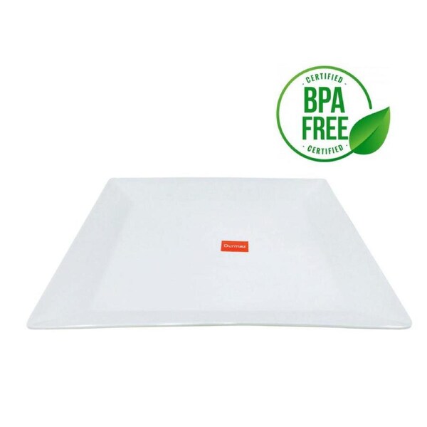 5 x Melamine Platter Square Serving Food Snack Sandwich Tray Wedding Party 40CM