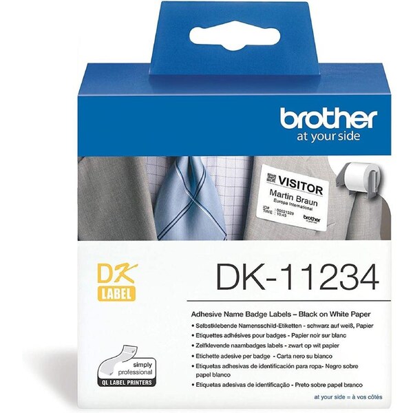 BROTHER DK11234 NameBadge Labe