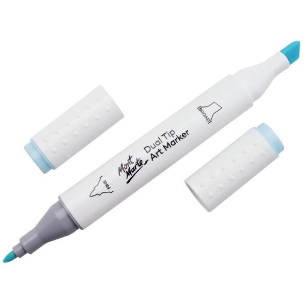Mont Marte Dual Tip Alcohol Art Marker - Ice Blue