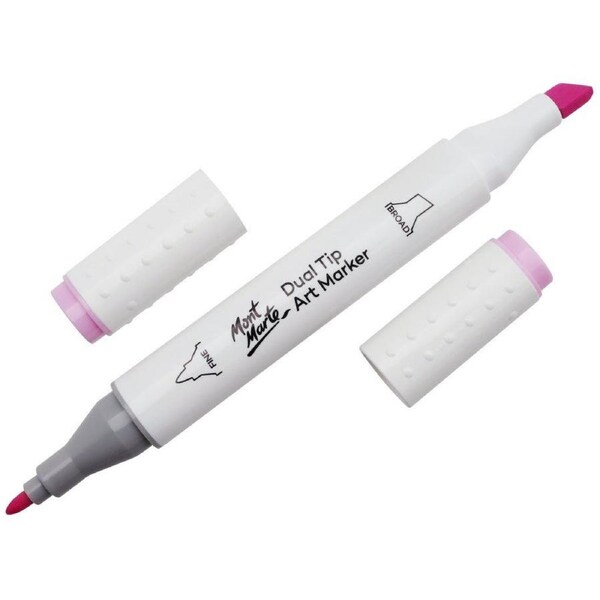 Mont Marte Dual Tip Alcohol Art Marker - Baby Pink