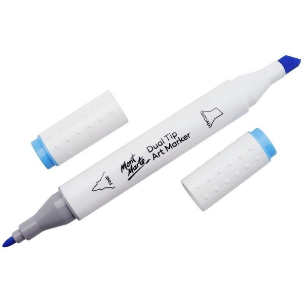 Mont Marte Dual Tip Alcohol Art Marker - Sky Blue