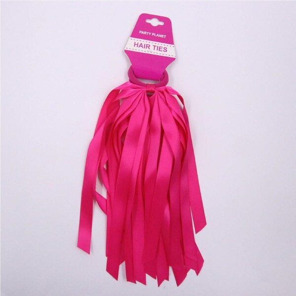 Tassel Hair Ties - Pink