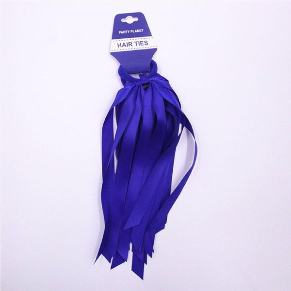 Tassel Hair Ties - Blue