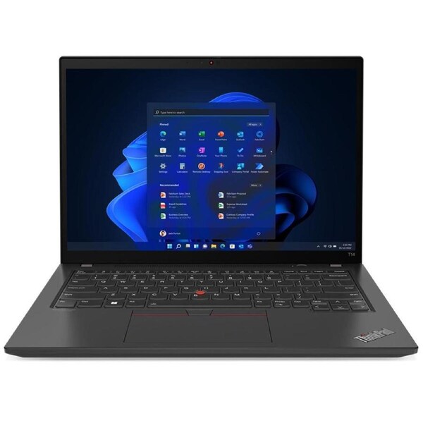 LENOVO ThinkPad T14 14'' WUXGA Intel i5-1235U 16GB 256GB SSD WIN11 PRO Iris Xe Graphics WIFI6E LAN 2xThunderbolt Fingerprint OS 1.4kg