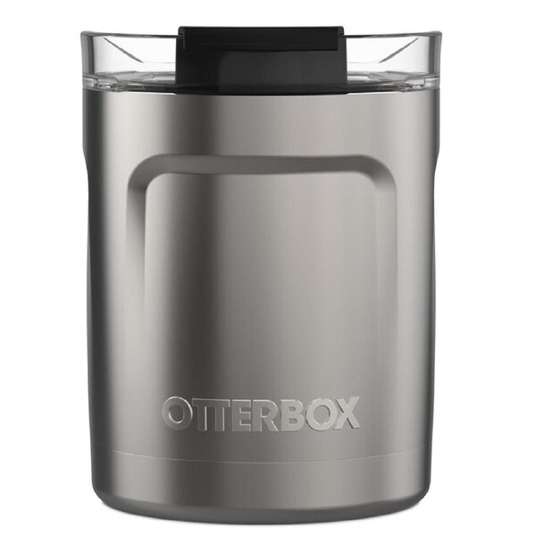 OTTERBOX Elevation 10 Tumbler - Stainless Steel (77-63284), 100% stainless steel, Sweat-Resistant, Keeps liquid cold for hours