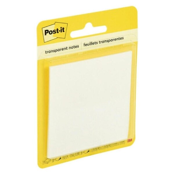 Notes 600-TRSPT Clear Box of 6