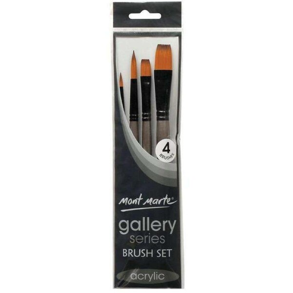 Mont Marte Gallery Series Acrylic Paint Brush Set