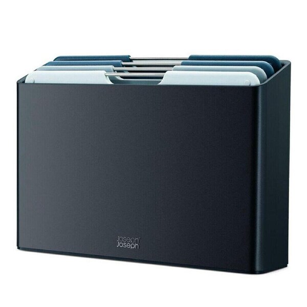 Joseph Joseph Folio 4 Piece Regular Chopping Board Set Graphite