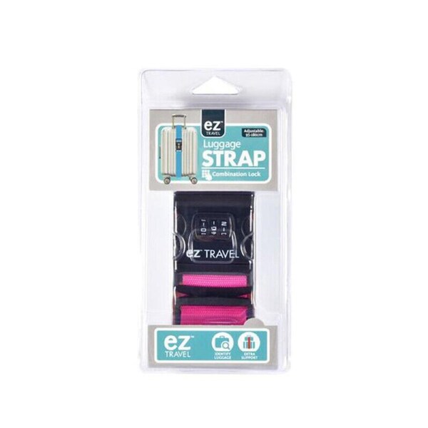 1pce 3Dial LuggageStrap w/Lock-5cmx1.8M