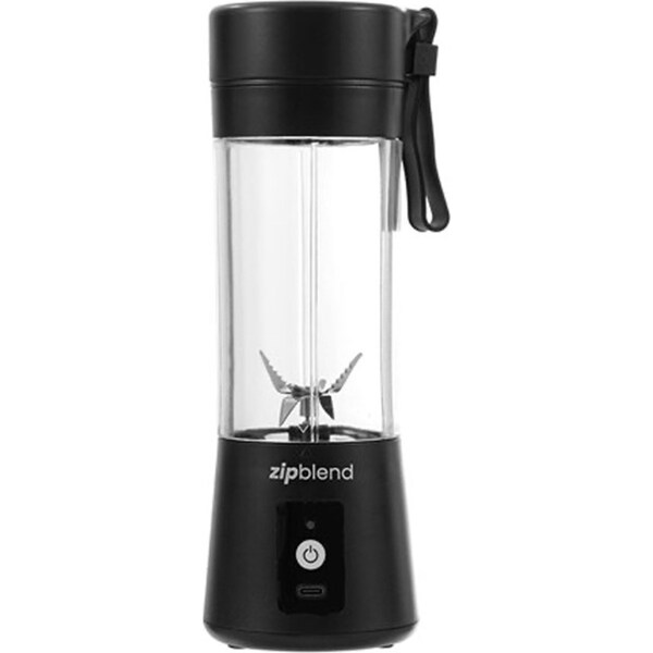 Boxsweden Zipblend Portable Blender Smoothie Drink Maker Juicer 5V Black 350ml