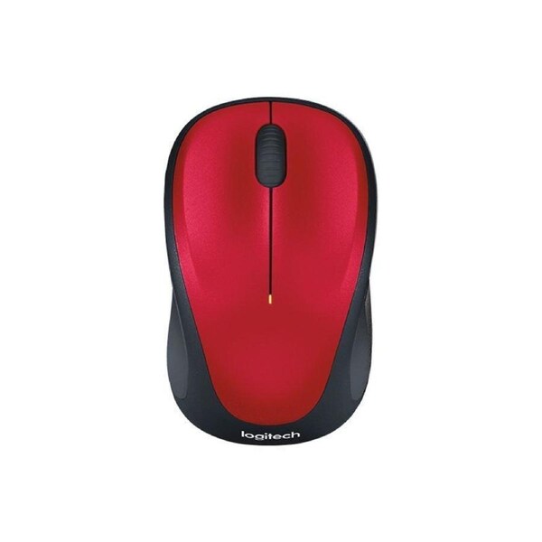 Logitech M235 Wireless Mouse (Red)