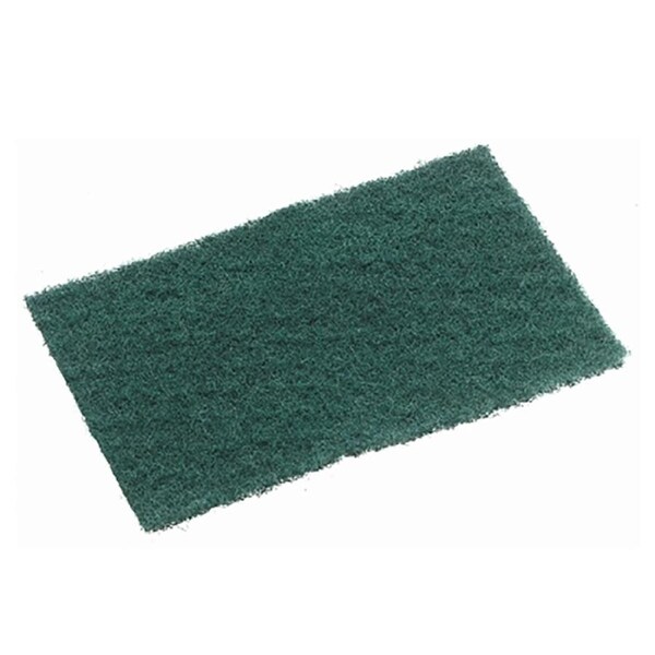 Livingstone Nylon Scourer Pads 15 x 10 x 0.7cm Green 10 Pack x20