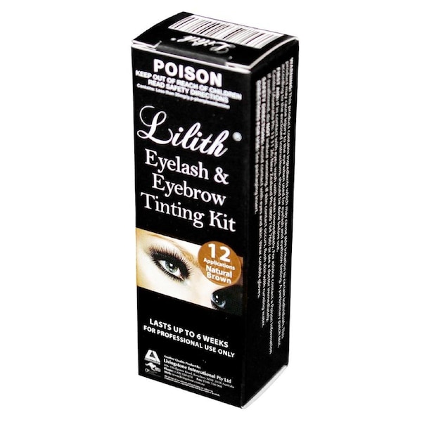 Lilith Eyelash Tint Kit Brown Tint & Creme Oxidan 5mL