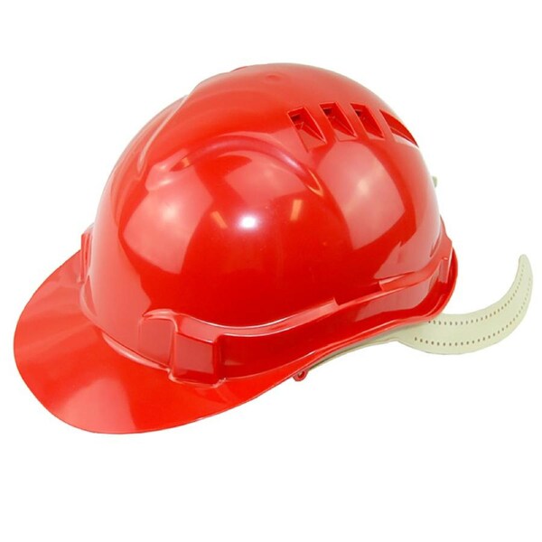 Livingstone Slotted Helmet Vented Red