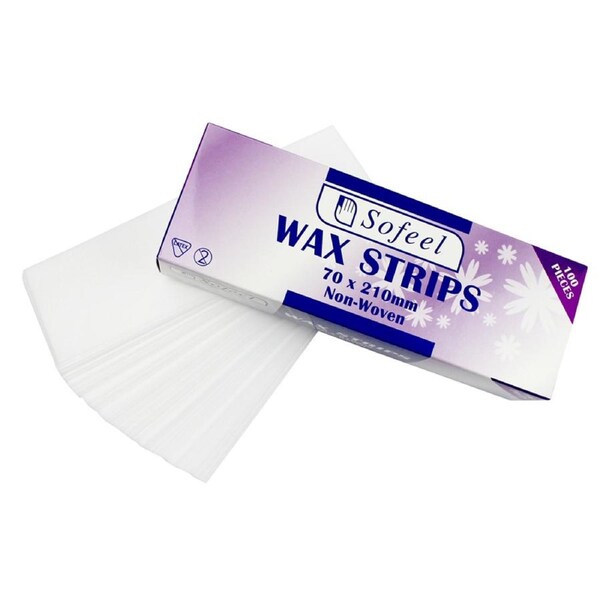 Sofeel Wax Strips Non Woven 7 x 21 cm 100 Pack