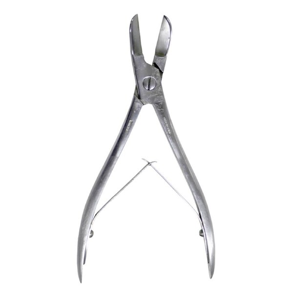 Livingstone Bone Cutter or Nail Clipper 180mm Long 26mm Straight Jaw Smooth Handle Two Arms 181g