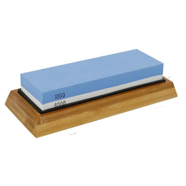 6000/1000 Dual Whetstone Waterstone Knife Sharpening Water Stone Wet Sharpener