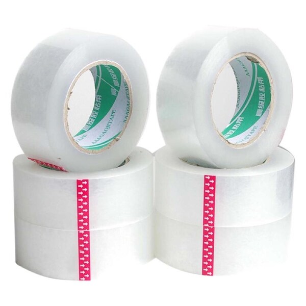 6 Rolls 150m Clear Packing Tape Sealing Tape 150m x 45mm