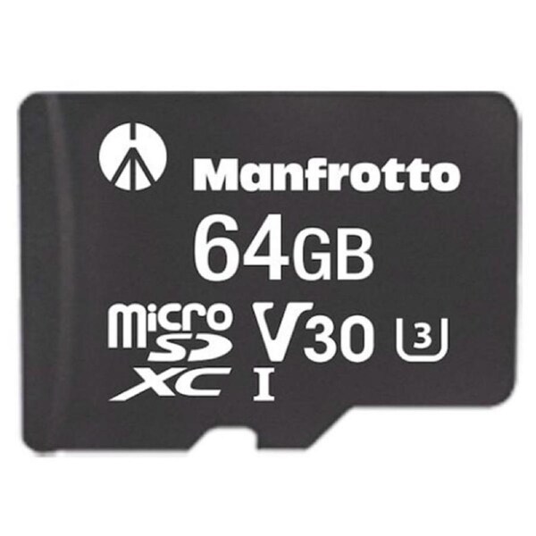 Manfrotto Professional UHS-I V30 U3 MicroSDXC Card 64G