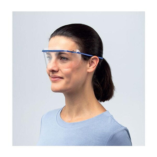 25PK Durable Safety Clear Lens Eye Glasses Protection Work Eyewear Shield Navy