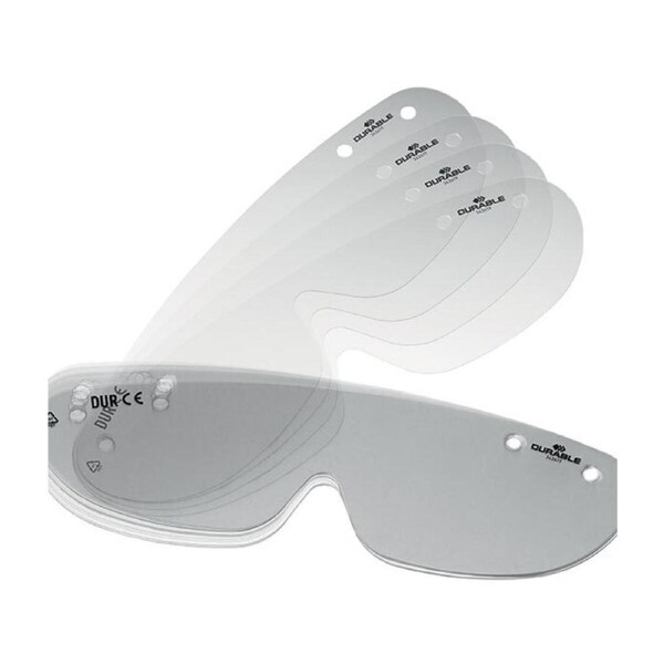 25PK Durable Replacement Shield Spare Frame Eyewear For Safety Eye Glasses Clear