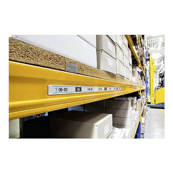 25PK Durable Scanfix 3x100cm Label Strip Self-Adhesive Labelling Sticker White