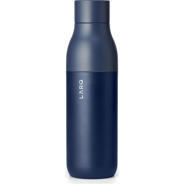 LARQ Insulated Double Wall Metal Water Drink Bottle Monaco Blue 740ml/25oz