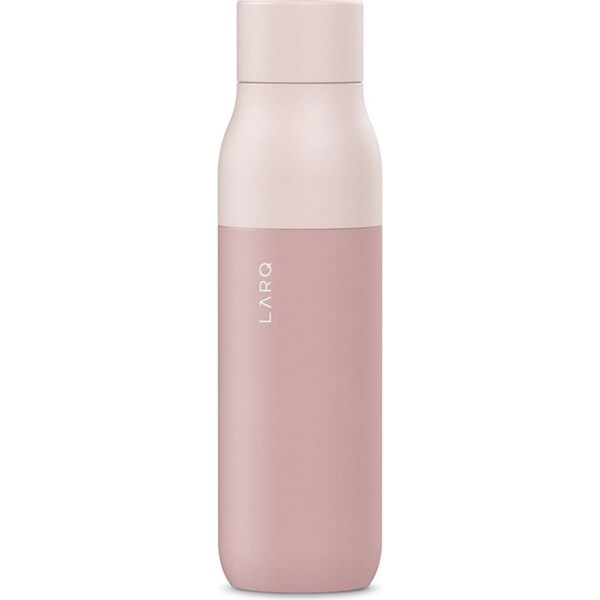 LARQ Insulated Double Wall Metal Water Drink Bottle Himalayan Pink 500ml/17oz