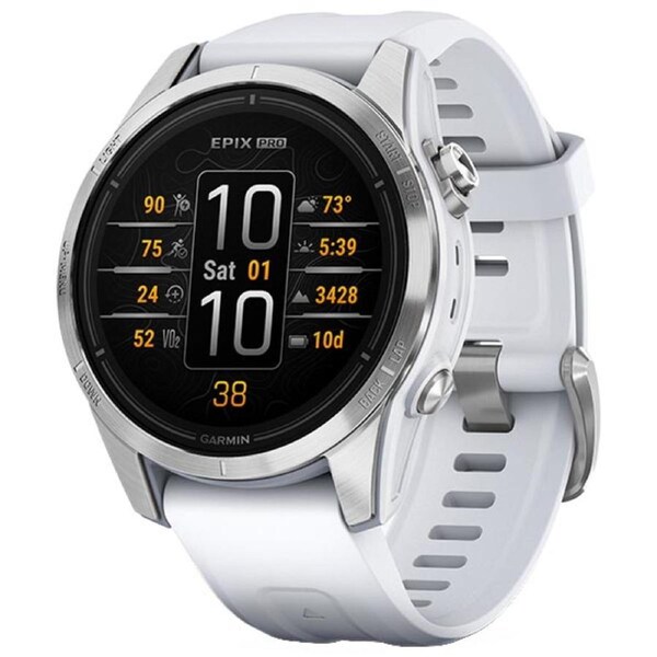 Garmin Epix Pro Gen 2 Silver Watch - 42 mm