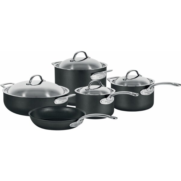 Chasseur Cinq Etoiles Hard Anodised Cookware 5 Piece Set