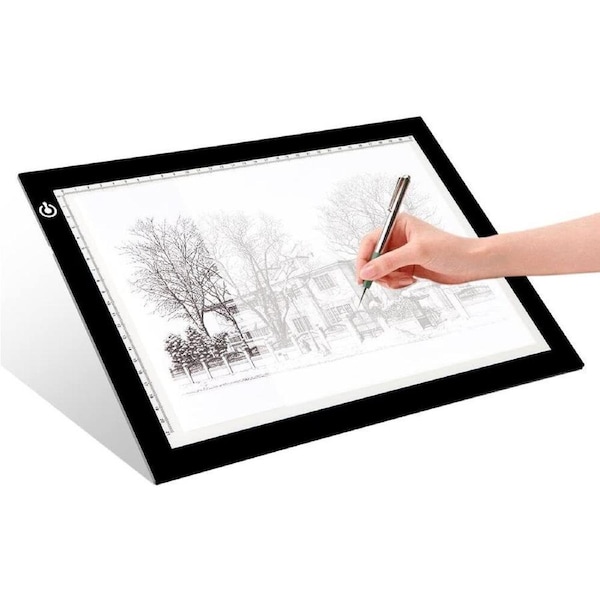 Tracing Drawing Board A4 LED Light Box Art Design Pad Light box Adjustable Light