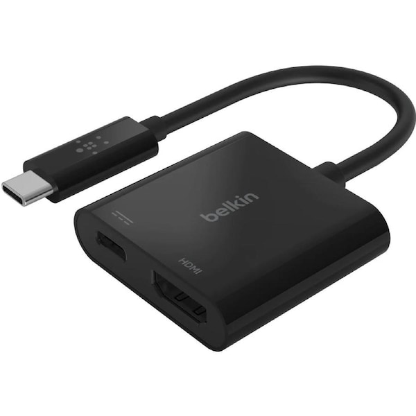 Belkin USB-C to HDMI Charge Adapter - Black