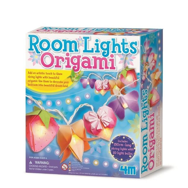 4M Origami Room Lights Artistic Kids/Children Fun Art/Craft Activity Decor 5y+