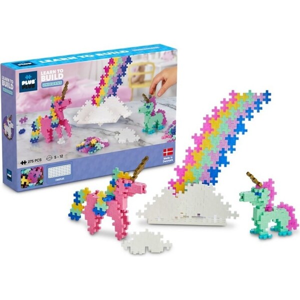 Plus-Plus Learn to Build Unicorns Build/Create Puzzle Kids Creative Fun Toy 5y+