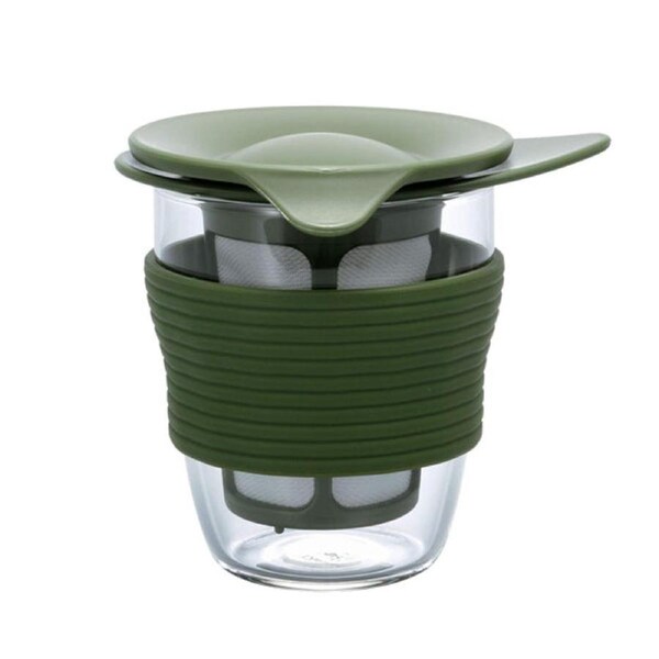Hario Handy Tea Maker - Olive Green