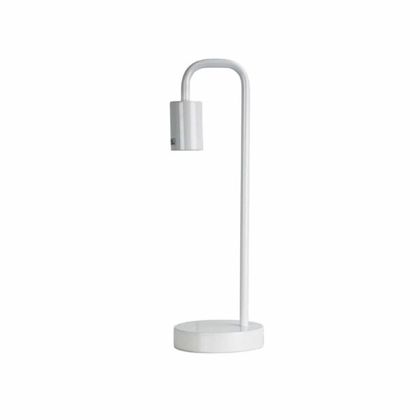 YORK White Table Lamp Base