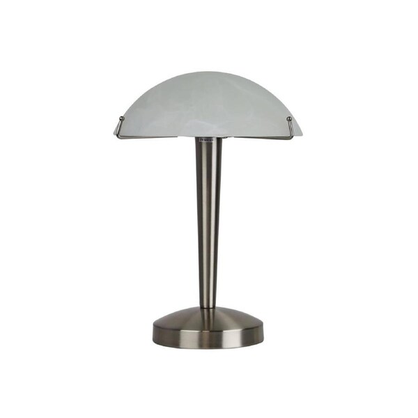 RUBY ON-OFF Brushed Chrome Touch Lamp