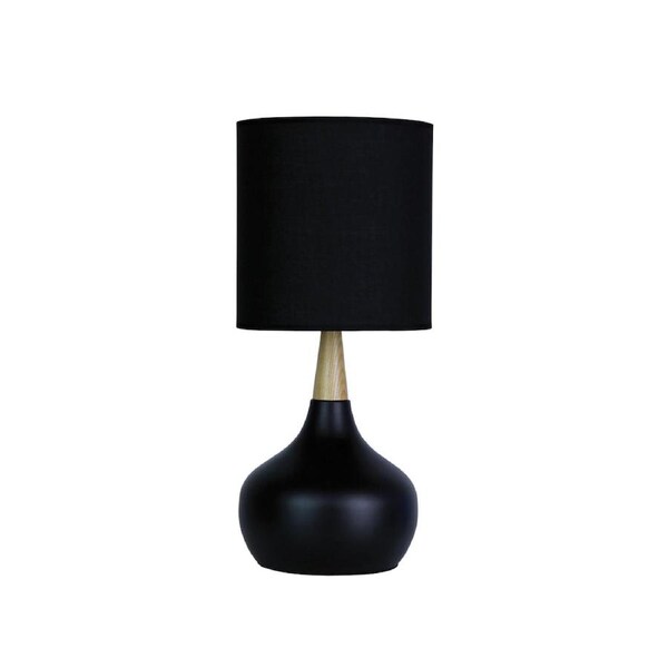 POD TOUCH Black On-Off Touch Lamp