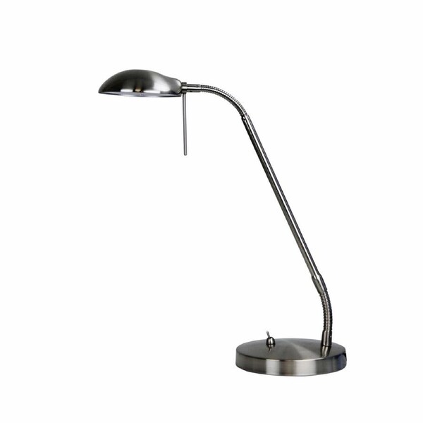 TIMO Brushed Chrome LED Desk Lamp