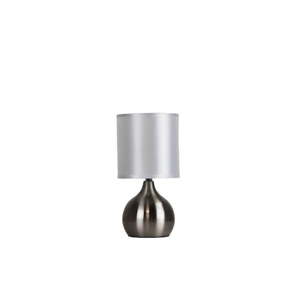 LOTTI ON / OFF Touch Lamp Brushed Chrome Finish