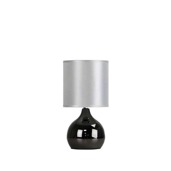 LOTTI ON / OFF Touch Lamp in Gunmetal Finish