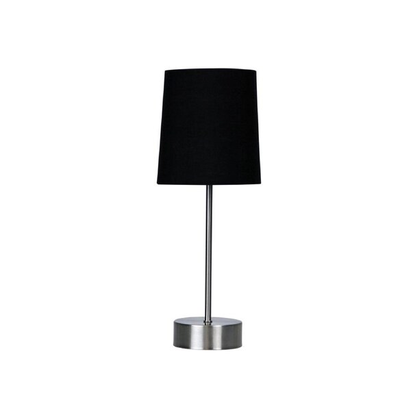 Lancet ON-OFF Touch Lamp Black Shade