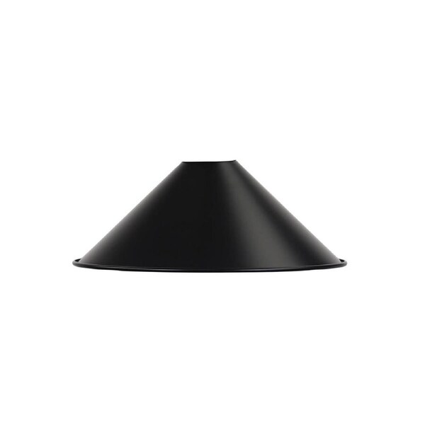 VICTORIANA 30 30cm Black Traditional Metal Shade