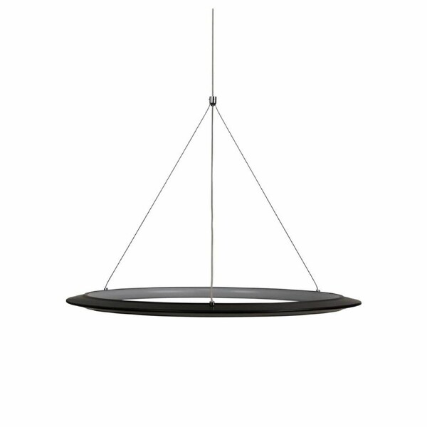 SATURN.60 CCT Modern LED Halo Pendant Black