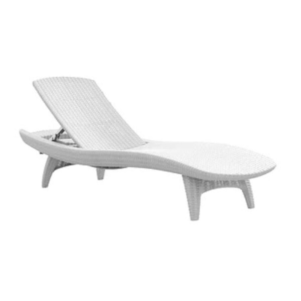 Keter Pacific Sun Loungers White