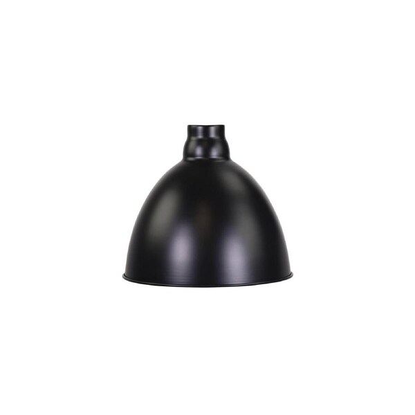 DAWSON.25 25cm Black Barn Style Metal Shade